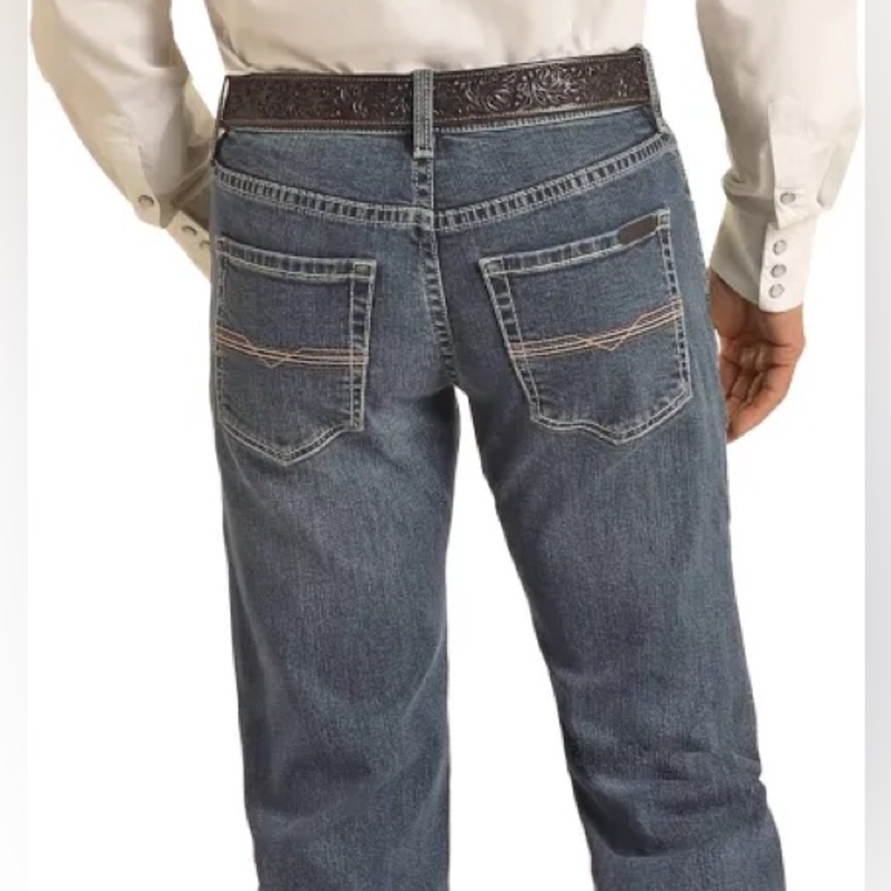 New Rock&Roll Denim Straight Leg Jeans